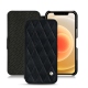 Capa em pele Apple iPhone 12 - Dark vintage - Couture