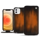 Capa em pele Apple iPhone 12 mini - Marron Patine