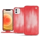 Capa em pele Apple iPhone 12 mini - Rose Patine