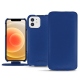 Funda de piel Apple iPhone 12 mini - Bleu Océan PU