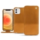 Capa em pele Apple iPhone 12 - Or Maïa ( Pantone 871C ) 
