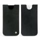 硬质真皮保护套 Apple iPhone 12 mini - Dark vintage ( Roughtcut - Black#5256 ) 