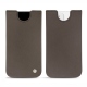 Funda de piel Apple iPhone 12 mini - Gris Veggie