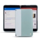 Coque cuir Microsoft Surface Duo - Bleu ciel ( Nappa - Pantone 277C ) 