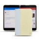 Lederschutzhülle Microsoft Surface Duo - Ivoire ( Sleek P C12 - White ) 