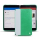 Funda de piel Microsoft Surface Duo - Menthe vintage ( Pantone 562C ) 
