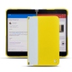 가죽 커버 Microsoft Surface Duo - Jaune fluo