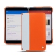 Coque cuir Microsoft Surface Duo - Orange fluo