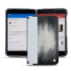 Custodia in pelle Microsoft Surface Duo - Gris Patine