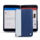 Funda de piel Microsoft Surface Duo - Bleu frisson
