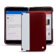 Funda de piel Microsoft Surface Duo - Rouge Veggie