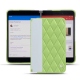 Microsoft Surface Duo leather cover - Vert olive - Couture ( Nappa - Pantone 578U ) 