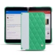 Capa em pele Microsoft Surface Duo - Menthe vintage - Couture