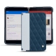 Microsoft Surface Duo leather cover - Blu mediterran - Couture