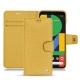 Capa em pele Google Pixel 5 - Mimosa ( Pantone 141C ) 