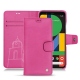 Google Pixel 5 leather case - Rose BB