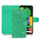 가죽 커버 Google Pixel 5 - Menthe vintage - Couture