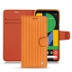 Housse cuir Google Pixel 5 - Abaca arancio