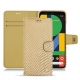 Capa em pele Google Pixel 5 - Serpent sabbia