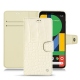 Custodia in pelle Google Pixel 5 - Crocodile milk