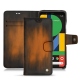 Funda de piel Google Pixel 5 - Marron Patine