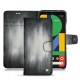 Capa em pele Google Pixel 5 - Gris Patine