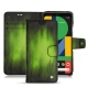 Housse cuir Google Pixel 5 - Vert Patine