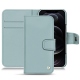 Capa em pele Apple iPhone 12 Pro Max - Bleu ciel ( Nappa - Pantone 277C ) 