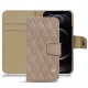 Lederschutzhülle Apple iPhone 12 Pro Max - Taupe vintage - Couture