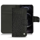 Custodia in pelle Apple iPhone 12 Pro Max - Serpent nero