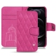 Apple iPhone 12 Pro Max leather case - Rose BB - Couture