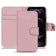 Apple iPhone 12 Pro Max leather case - Rose PU