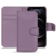 Capa em pele Apple iPhone 12 Pro Max - Lilas PU