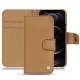 レザーケース Apple iPhone 12 Pro Max - Beige Veggie
