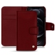 Apple iPhone 12 Pro Max leather case - Rouge Veggie