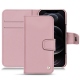Capa em pele Apple iPhone 12 Pro - Rose ( Nappa - Pantone 2365C ) 