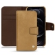 Apple iPhone 12 Pro leather case - Sable vintage ( Roughtcut - Gaucho#57254 ) 