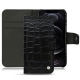 レザーケース Apple iPhone 12 Pro - Crocodile nero
