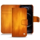 Capa em pele Apple iPhone 12 Pro - Orange Patine