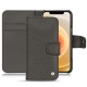 Apple iPhone 12 mini leather case - Anthracite ( Pantone 424C ) 