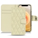 Custodia in pelle Apple iPhone 12 mini - Ivoire - Couture ( Sleek P C12 - White ) 