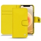 Custodia in pelle Apple iPhone 12 mini - Jaune fluo