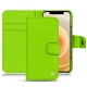 Housse cuir Apple iPhone 12 mini - Vert fluo