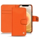 Capa em pele Apple iPhone 12 mini - Orange fluo