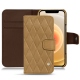 Apple iPhone 12 mini leather case - Sable vintage - Couture