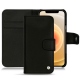 Housse cuir Apple iPhone 12 mini - Noir Veggie
