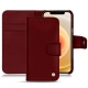 Housse cuir Apple iPhone 12 mini - Rouge Veggie