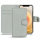 Capa em pele Apple iPhone 12 - Gris ( Nappa - Pantone W428C ) 