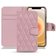Custodia in pelle Apple iPhone 12 - Rose - Couture ( Nappa - Pantone 2365C ) 