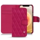 Capa em pele Apple iPhone 12 - Rose fluo - Couture